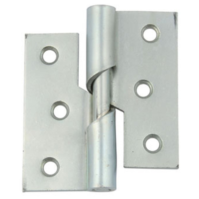 3Inch Steel Rising Butt Hinge RH (Pair) - Zinc