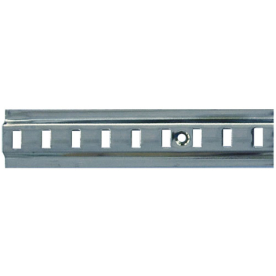 Raised Bookcase Strip 1.83m - Zinc Plated