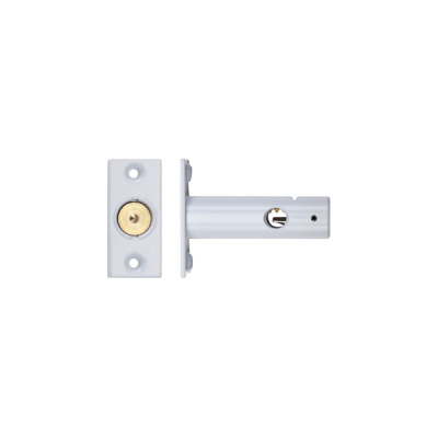Security Door Bolt - White