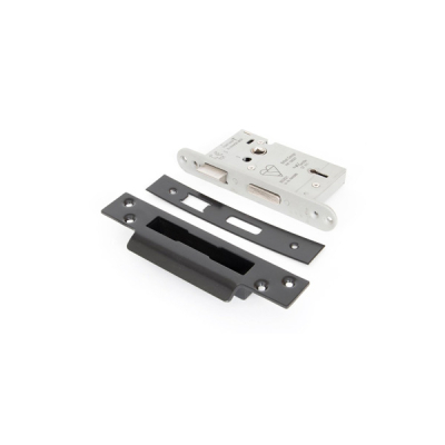 British Standard 5 Lever Heavy Duty Sashlock 2½Inch KD - Black