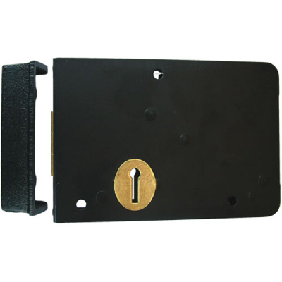 Union (1139) Rim Deadlock 6Inch x 4Inch RH - Black