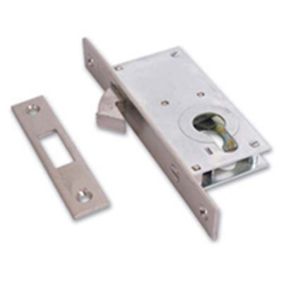 Euro Profile Claw Deadlock Case 2Inch - Satin Nickel