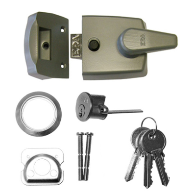 ERA Night Latch 60mm Backset - Satin Chrome