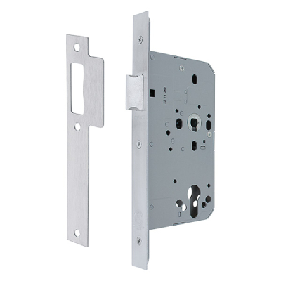 DIN Latch 60mm Backset - Satin Stainless Steel