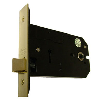 5Inch Horizontal Latch - PVD Brass