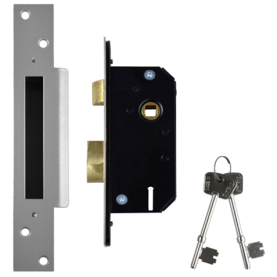5 Lever Sashlock 2Inch KA - Satin Chrome