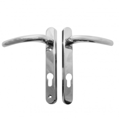 Windsor Lever Espag. Handle Set - Polished Chrome