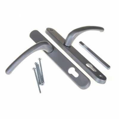 Balmoral Lever Espag. Handle Set - Satin Chrome