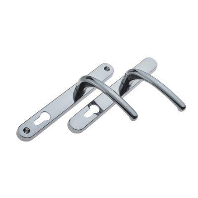 Balmoral Lever Espag. Handle Set - Polished Chrome
