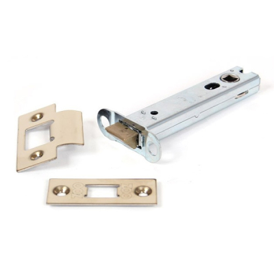 Heavy Duty Tubular Latch 4Inch - PVD Brass