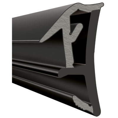 Exitex - Sealtex S12 100m 12mm Rebate Seal - Black