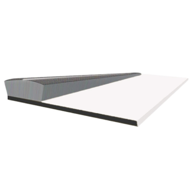 Exitex - Surface-mounted Fire Door Seal Kits - (60min) - Fire and Smoke - White