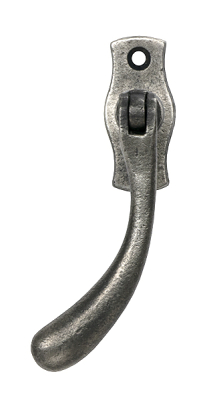Antique Pewter Peardrop Espag