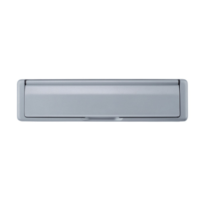 Nu Mail Letter Plate - Satin Chrome