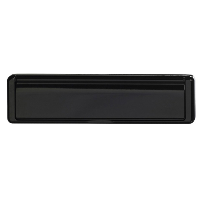 Nu Mail Letter Plate - Black