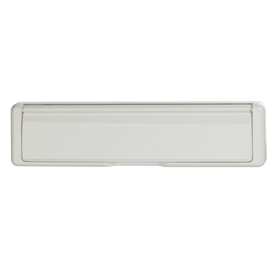 Nu Mail Letter Plate - White