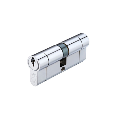 30/40 Double Euro Cylinder KD - Polished Chrome