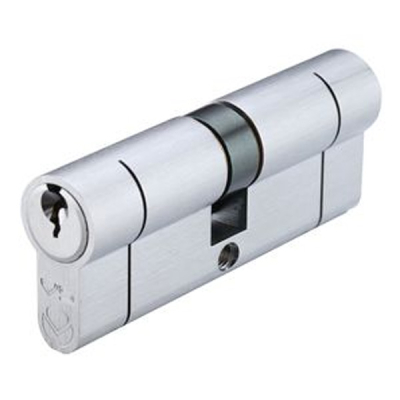 35/50 Double Euro Cylinder KA - Satin Chrome