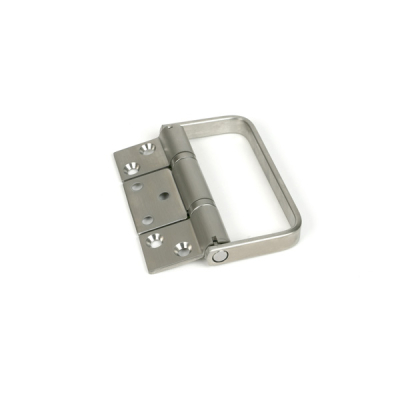 Centor E3 Single Straight Hinge with Handle (Outward Opening) - Stainless Steel