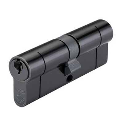 50/50 Double Euro Cylinder KD - Black