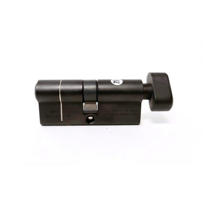 35/35 6 Pin BS Euro Cylinder / Thumbturn KA - Black