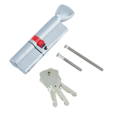 ERA 55T/45 3* Euro Cylinder / Thumbturn KD - Satin Chrome