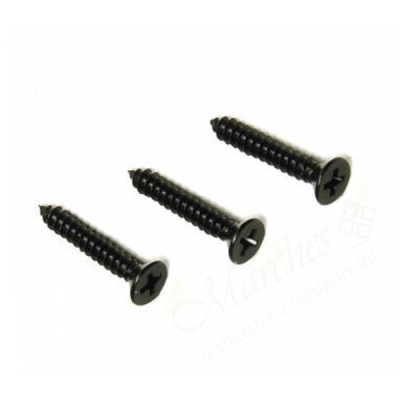 Pozi Countersunk screws 8 x ¾Inch (200) - Black
