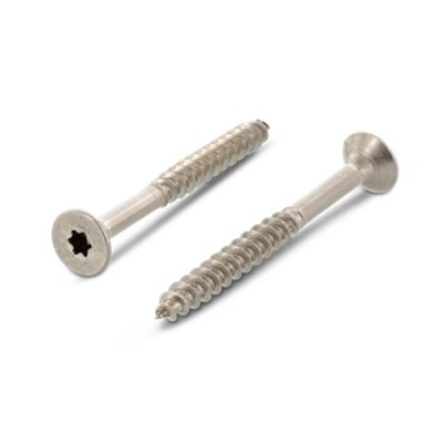 5.0 x 70mm Stainless Steel Countersunk Torx Head Screws (100)