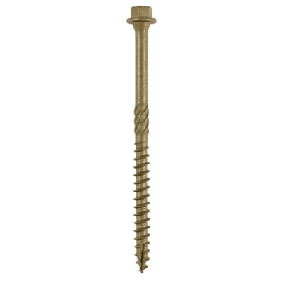 Timber Screws Hex Exterior 6.7 x 75mm - Green