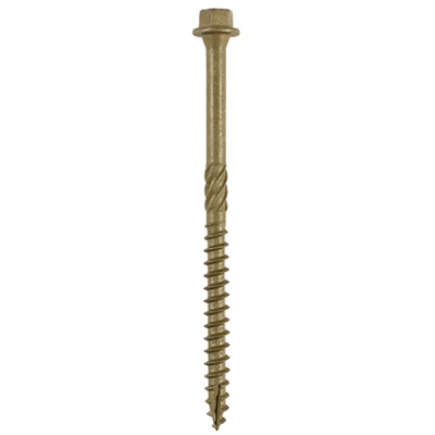Timber Screws Hex Exterior 6.7 x 100mm - Green