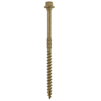 Timber Screws Hex Exterior 6.7 x 225mm - Green