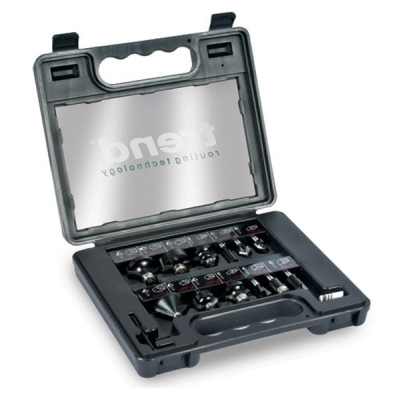 SET/SS8X1/4TC - Trend 12 Piece TCT Starter Cutter Set