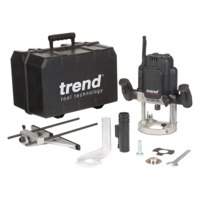 T12EK 2300W ½Inch Variable Speed Plunge Router 240v + Box
