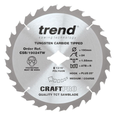 Trend Wood Saw Blades Diamond Bore