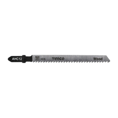 75mm, 10tpi HCS Straight Cut Jigsaw Blades For Wood / Plastic (5)