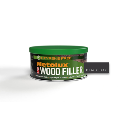 Metolux 2 Part Styrene Free Wood Filler 275ml - Black Oak