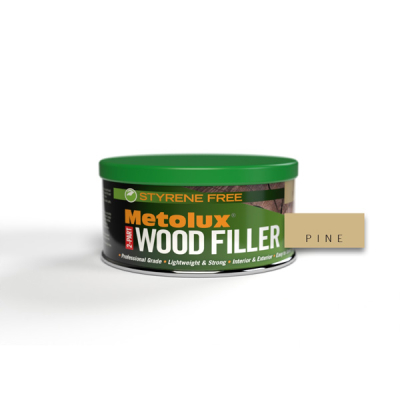Metolux 2 Part Styrene Free Wood Filler 275ml - Pine