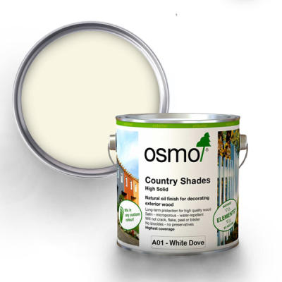 Osmo Country Shades White Dove (A01) 750ml