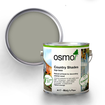 Osmo Country Shades Misty's Paw (A17) 2.5L