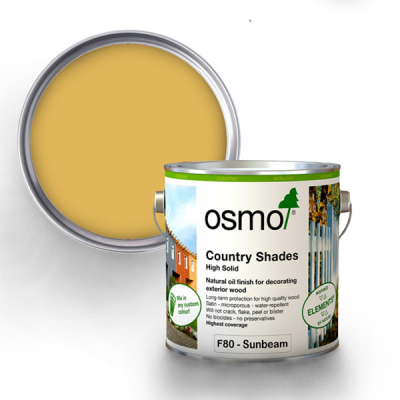 Osmo Country Shades Sunbeam (F80) 750ml