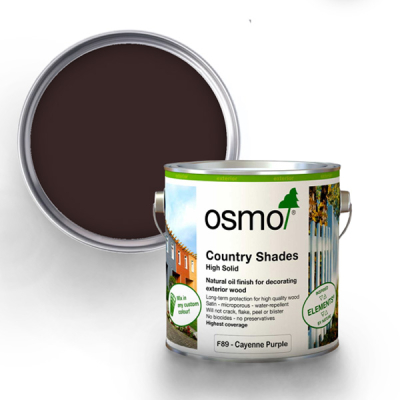 Osmo Country Shades Cayenne Purple (F89) 125ml