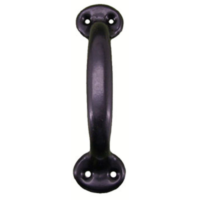 D Pull Handle 6Inch - Black