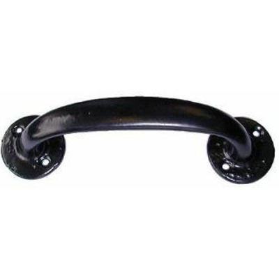 D Pull Handle 6Inch - Cast Black