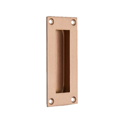4Inch Flush Pull Handle - Copper