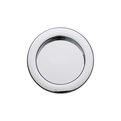 57mm Flush Pull Handle (Pair) - Polished Chrome
