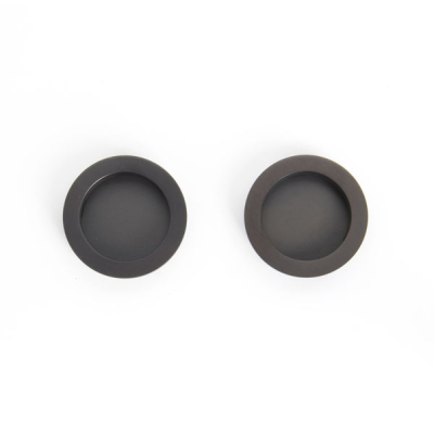 57mm Flush Pull Handle (Pair) - Matt Bronze