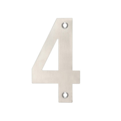 Numeral 4 4Inch - SS (Grade 304)