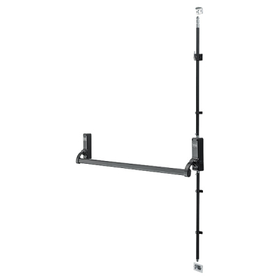 Single Panic Bolt - Black