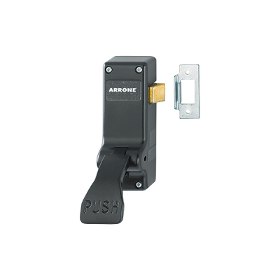 Push Pad Panic Latch - Black