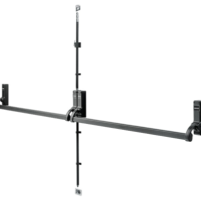 Double Reversible Panic Bolt Set - Black